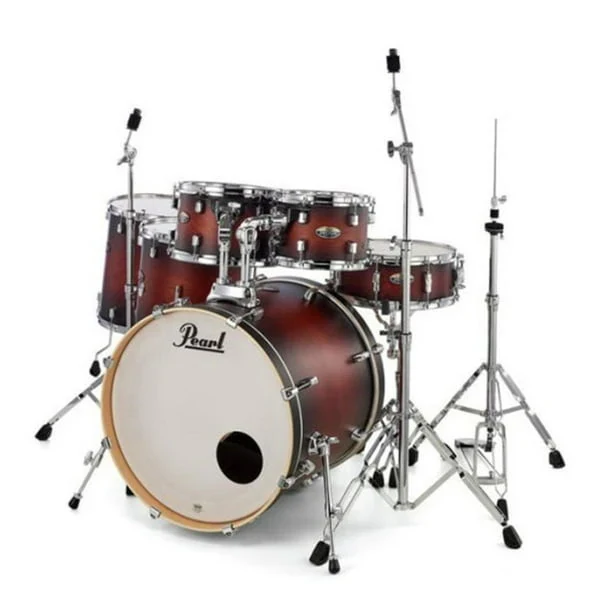 Batería Acústica Pearl Decade Maple de 6 Piezas Satin Brown Burst