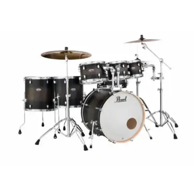 Batería Acústica Pearl Decade Maple de 7 Piezas Satin Black