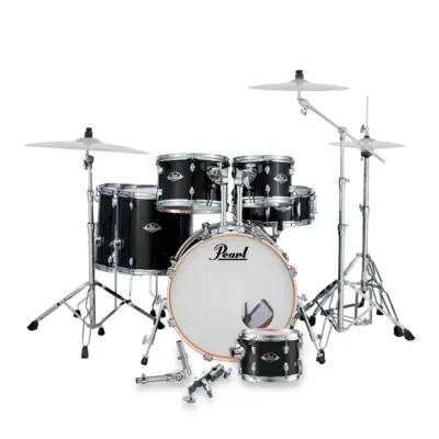Kit de Batería Pearl Export EXL de 7 Piezas Lacado Black Smoke