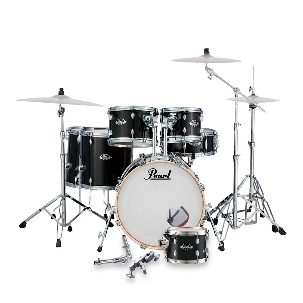 Kit de Batería Pearl Export EXL de 7 Piezas Lacado Black Smoke