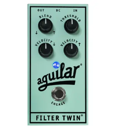 Pedal Aguilar Filter Twin - Doble Filtro de Envolvente para Bajo