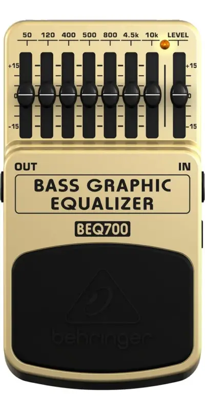 Pedal Ecualizador Gráfico para Bajo Behringer BEQ700