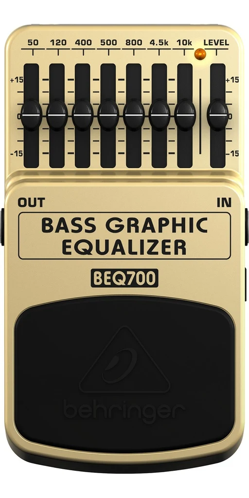 Pedal Ecualizador Gráfico para Bajo Behringer BEQ700