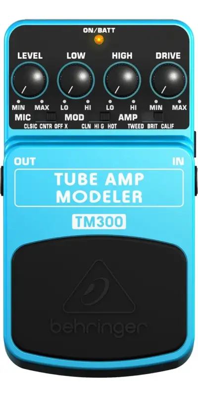 Pedal Behringer Tube Amp Modeler TM300