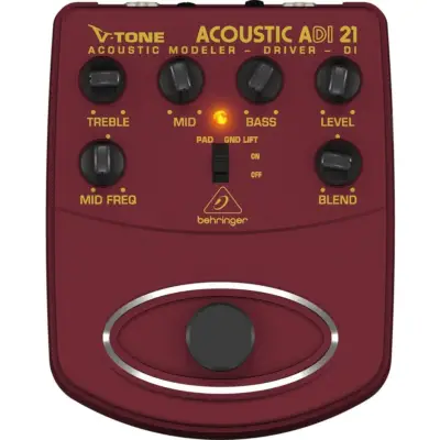 Pedal Behringer V-Tone Acoustic ADI21