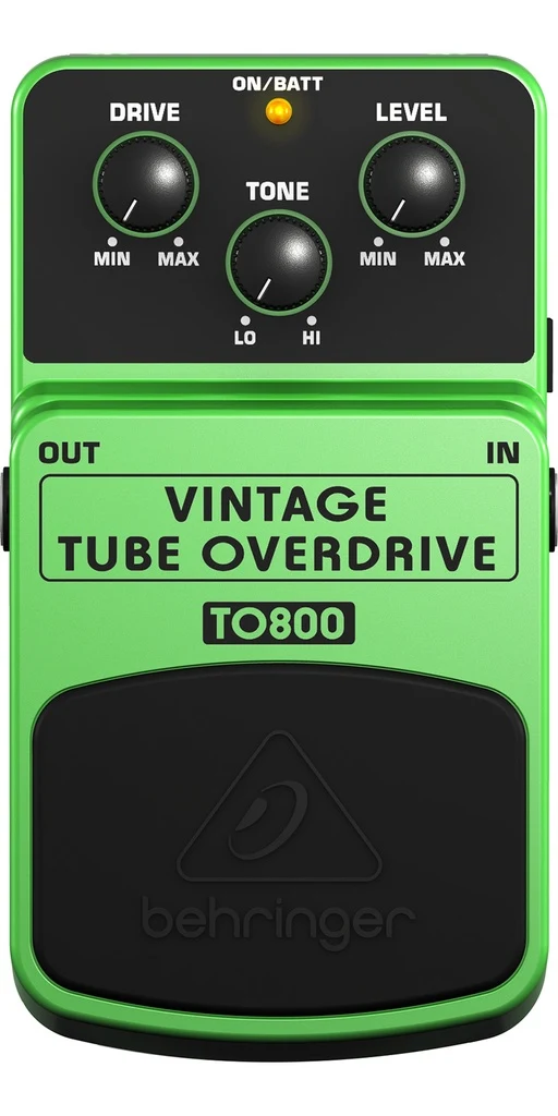 Pedal Behringer Vintage Tube Overdrive TO800