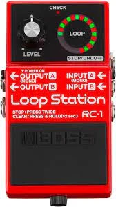 Pedal de efectos Loop Station BOSS RC-1