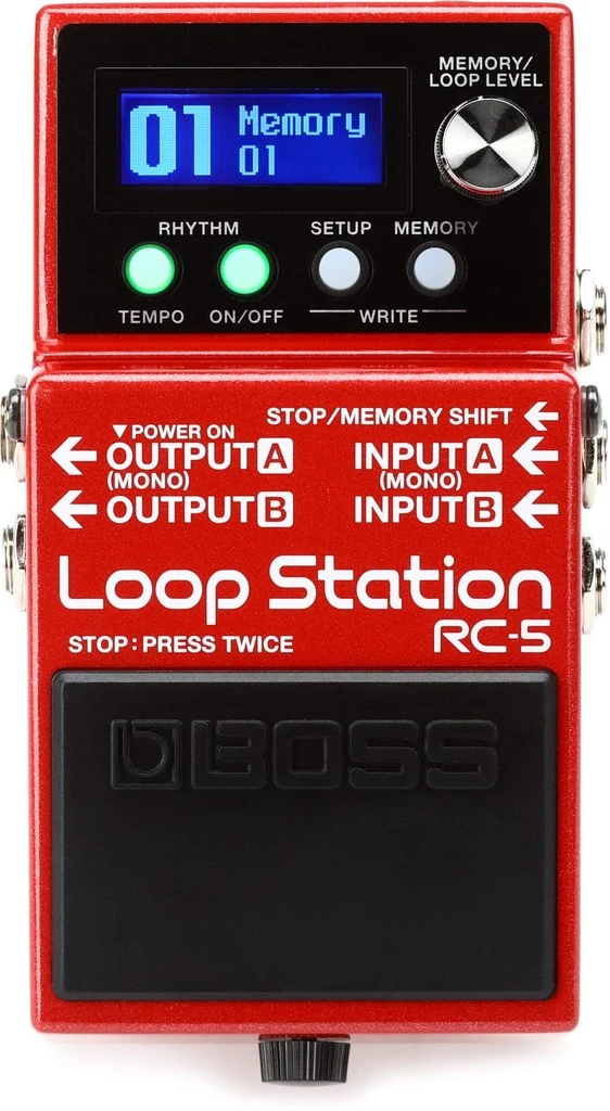 Pedal de Efectos Loop Station BOSS RC-5