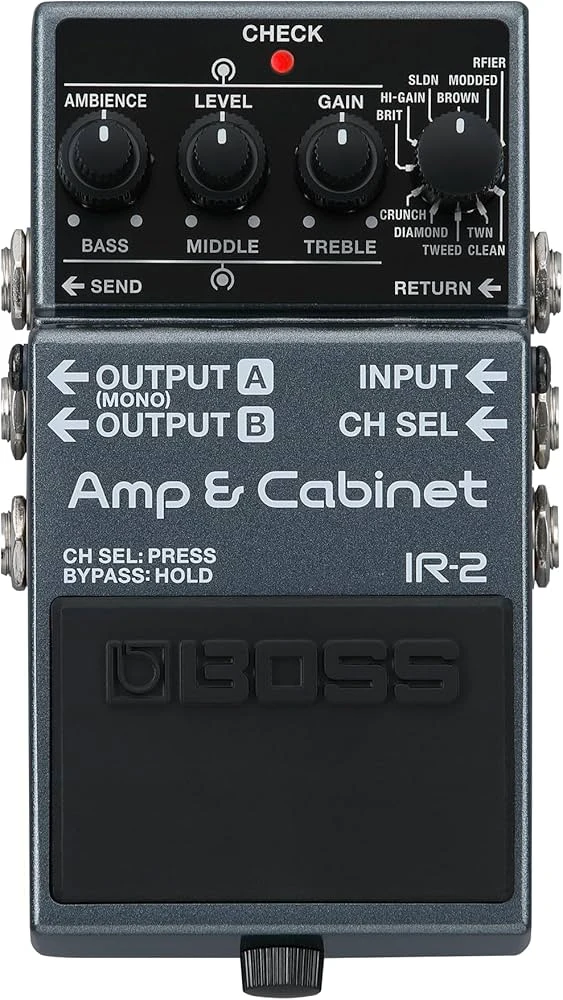 Pedal BOSS IR-2 Amplificador y Cabina
