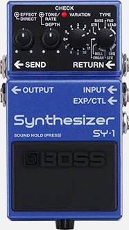 Pedal Boss Sintetizador Efecto SY-1