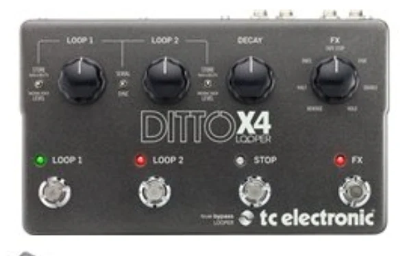 Pedal Ditto X4 Looper TC Electronic