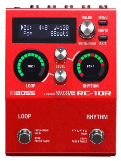 Pedal Loop Station Rítmico BOSS RC-10R