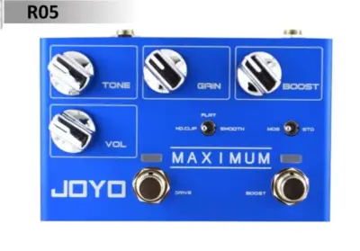 Pedal de Overdrive Maximum Joyo R05