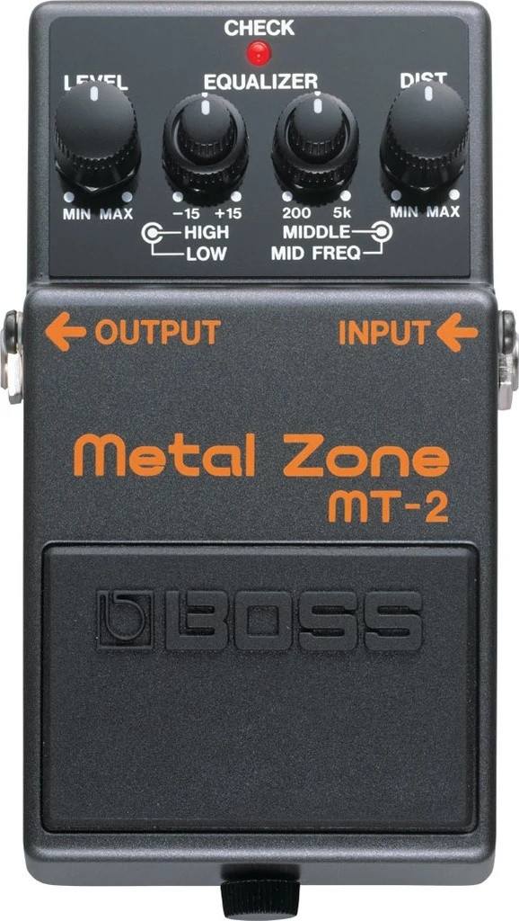 Pedal de Distorsión BOSS MT-2 Metal Zone