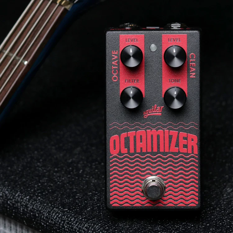 Pedal Octavador Aguilar Octamizer V2 para Bajo Eléctrico - Imagen 4