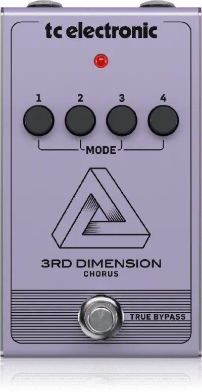 Pedal TC Electronic 3rd Dimension Chorus para guitarra