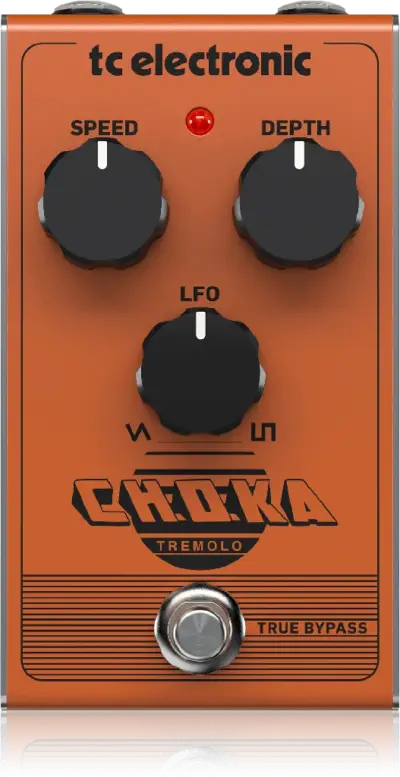 Pedal de guitarra TC Electronic Choka Tremolo