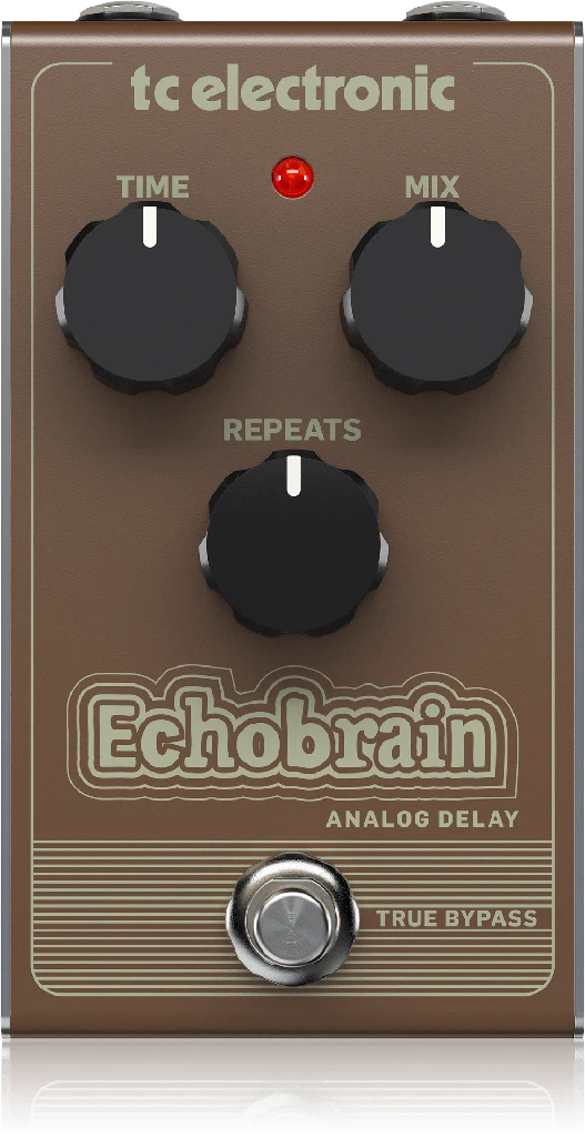 Pedal TC Electronic Echobrain Analog Delay para guitarra