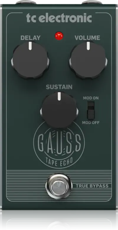 Pedal de guitarra TC Electronic Gauss Tape Echo