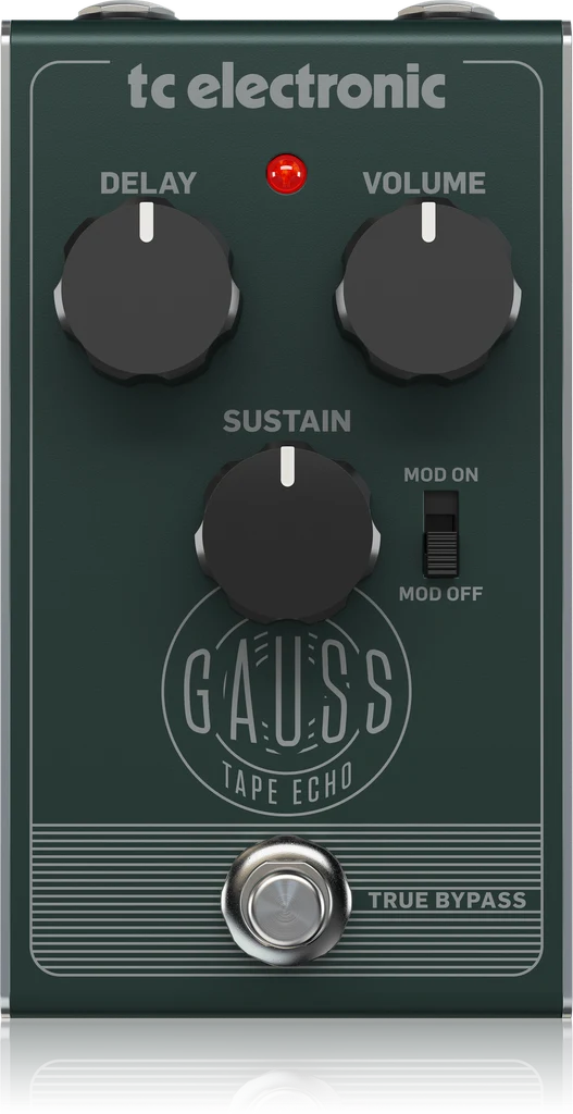 Pedal de guitarra TC Electronic Gauss Tape Echo