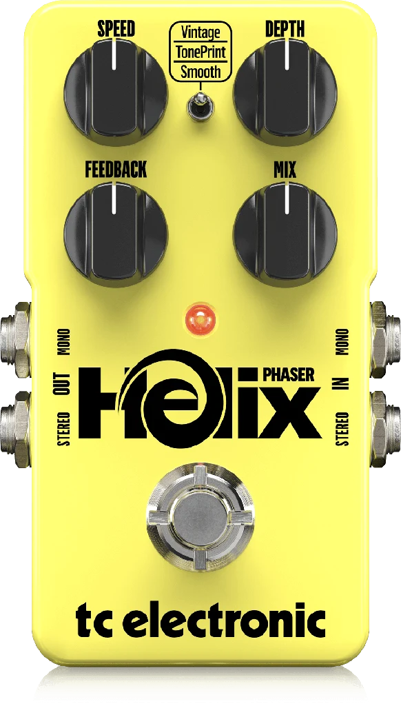 Pedal TC Electronic Helix Phaser para guitarra