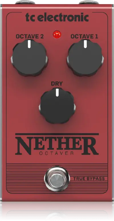 Pedal TC Electronic Nether Octaver para guitarra