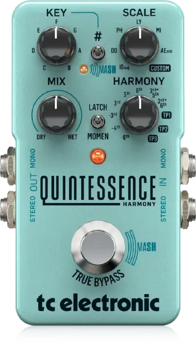 Pedal TC Electronic Quintessence Harmony para guitarra