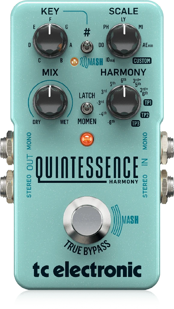 Pedal TC Electronic Quintessence Harmony para guitarra