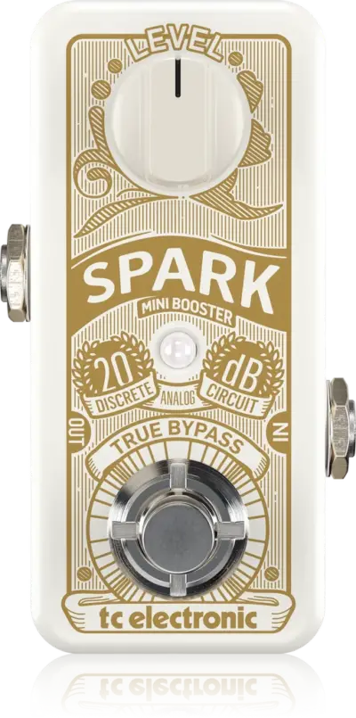 Pedal TC Electronic Spark Mini Booster para guitarra