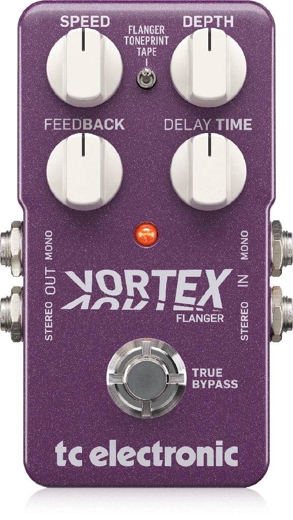 Pedal Vortex Flanger para guitarra TC Electronic
