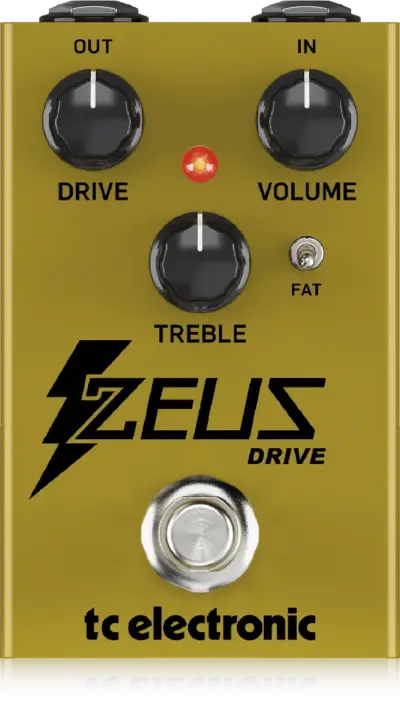 Pedal TC Electronic Zeus Drive Overdrive
