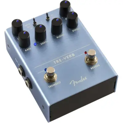 Pedal Digital Tremolo y Reverb Fender
