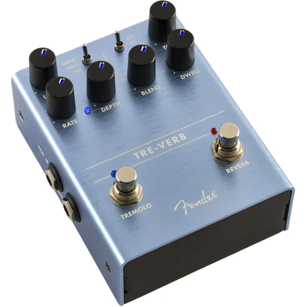 Pedal Digital Tremolo y Reverb Fender