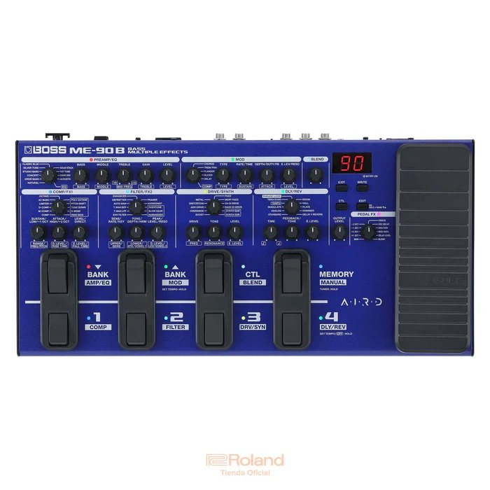 Pedalera Boss Multiefectos para Bajo ME-90B - Imagen 2