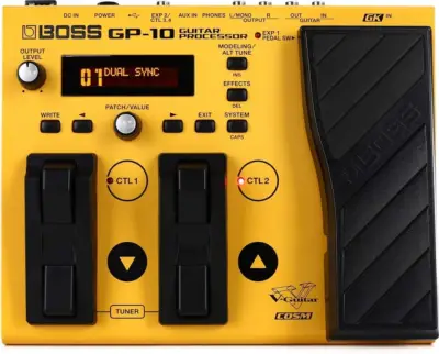 Pedalera Boss GP-10GK para guitarra