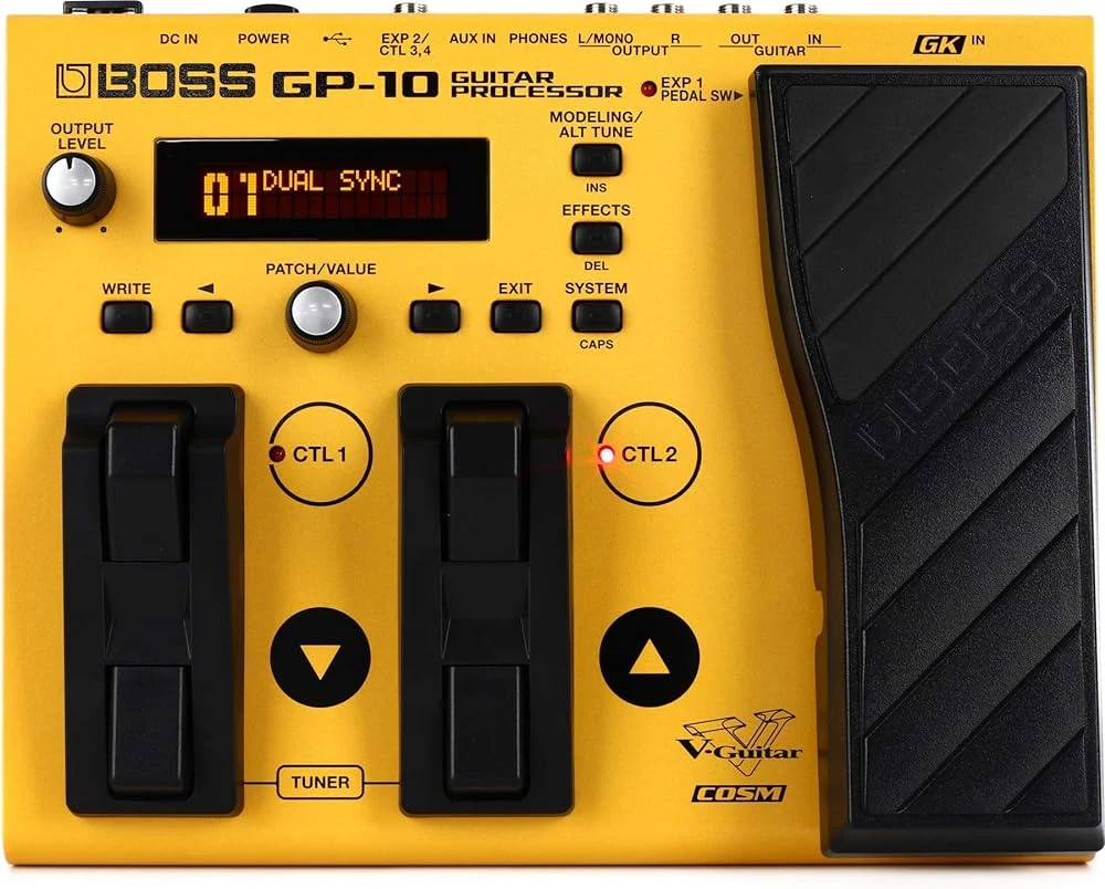 Pedalera Boss GP-10GK para guitarra