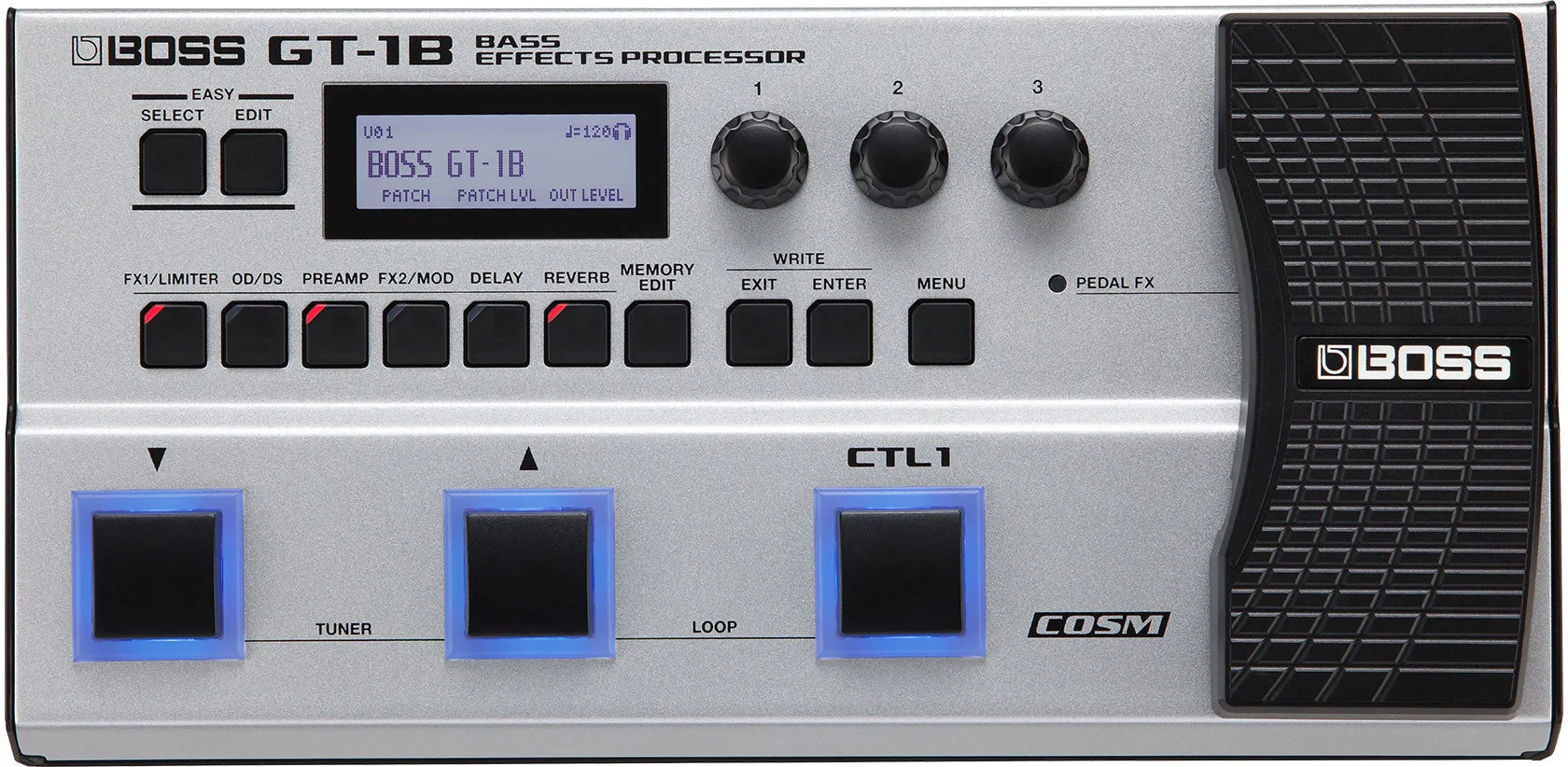 Pedalera para Bajo BOSS GT-1B