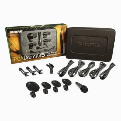 Kit de Micrófonos para Batería Shure PGADRUMKIT5