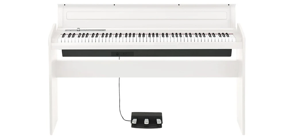 Piano digital Korg LP180 de 88 teclas en color blanco