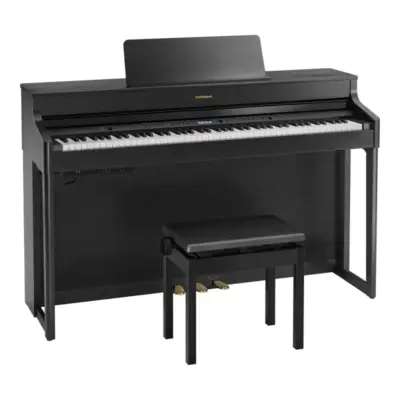 Piano Digital Vertical Roland HP702 Charcoal