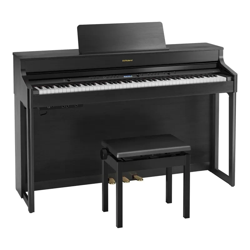 Piano Digital Vertical Roland HP702 Charcoal