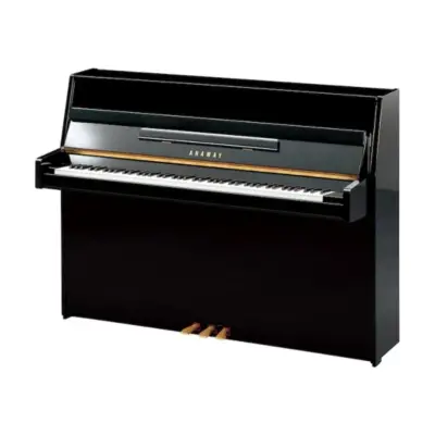 Piano vertical Yamaha JU109PE con banco negro