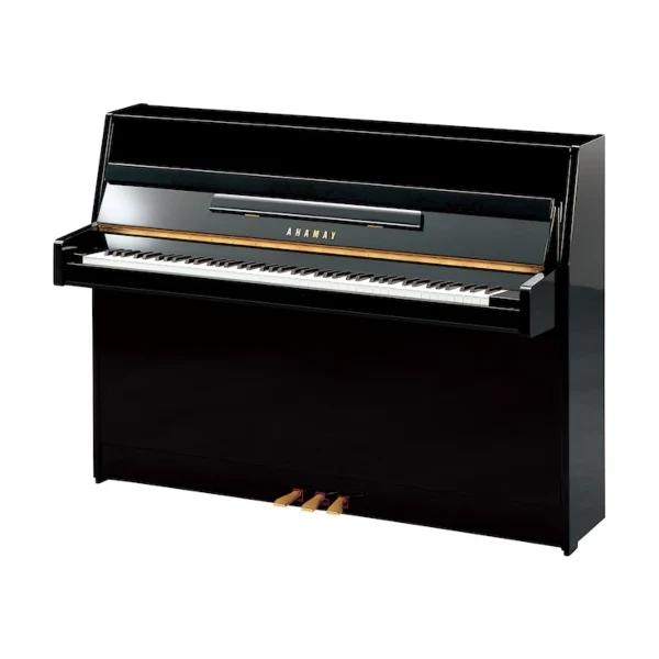 Piano vertical Yamaha JU109PE con banco negro