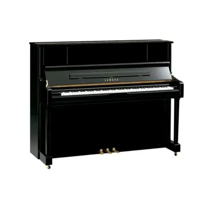 Piano vertical acústico Yamaha U1JPE 121 cm negro brillante