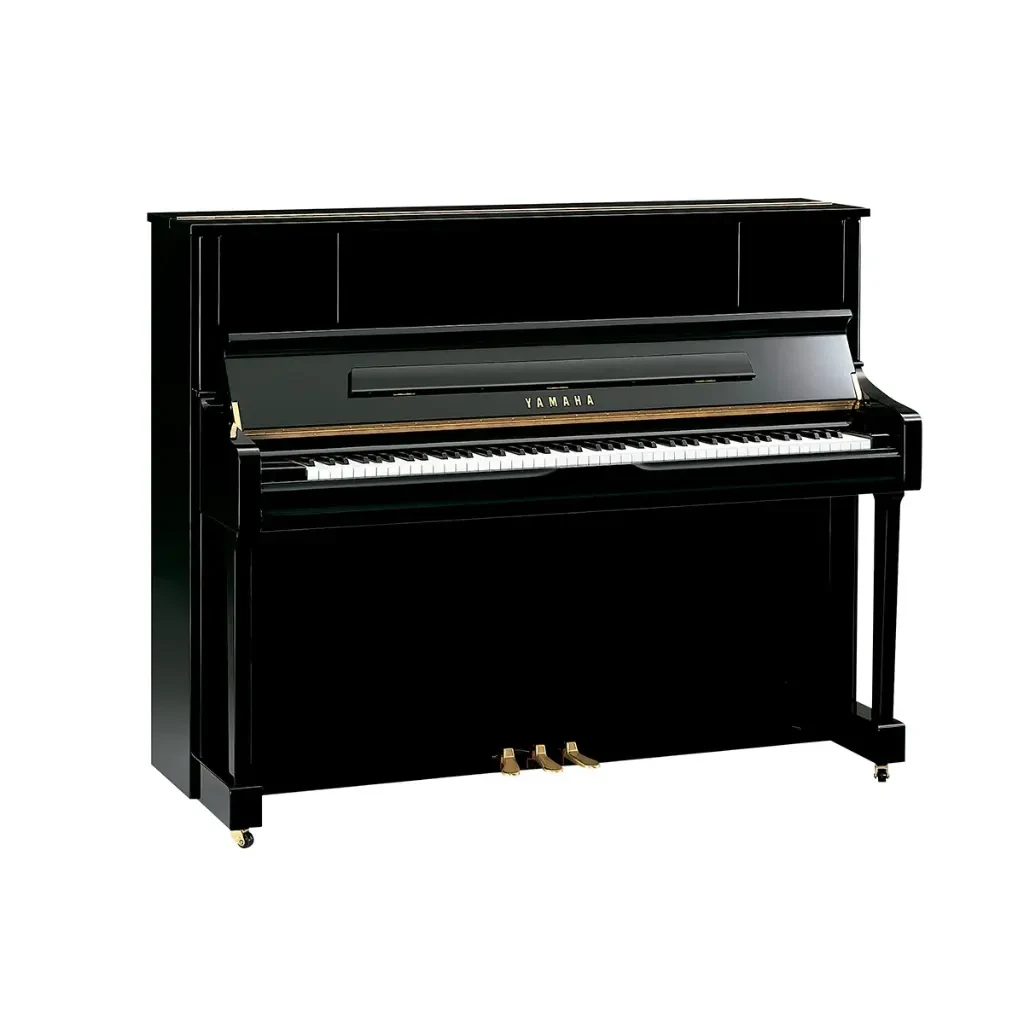 Piano vertical acústico Yamaha U1JPE 121 cm negro brillante