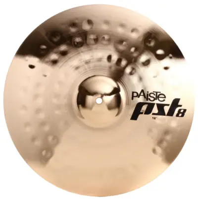 Platillo Paiste PST8 Rock Crash Reflector de 16"