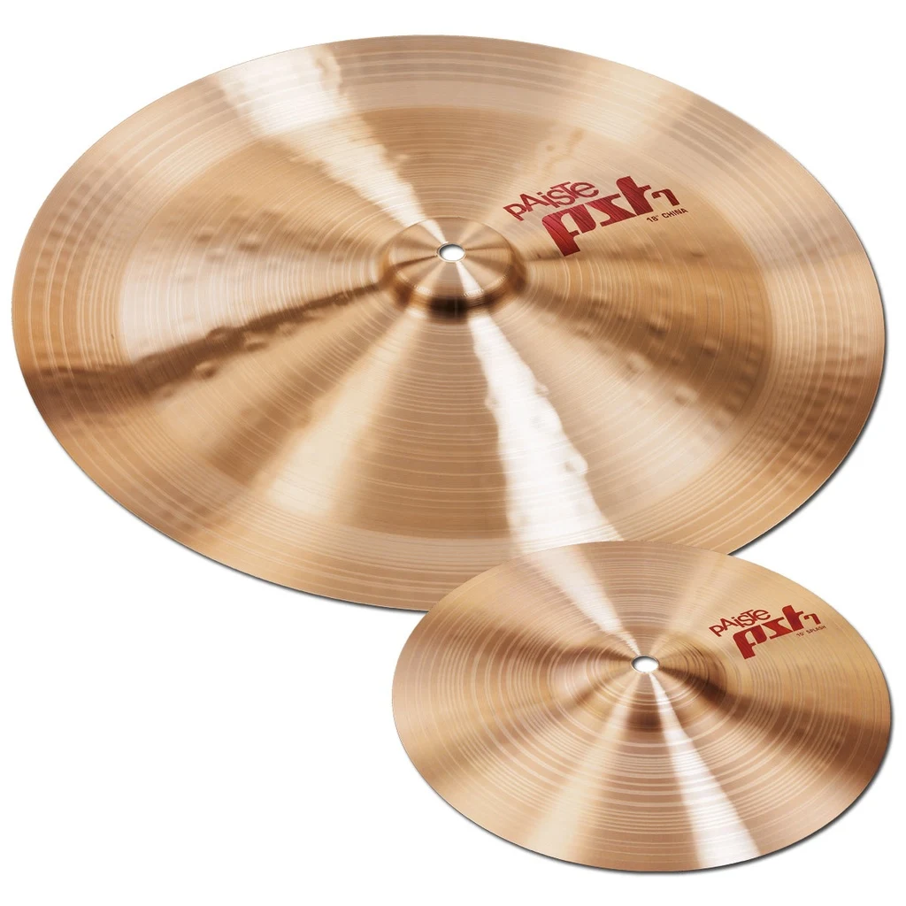 Platillos Paiste Paq 10" Splash y 18" China Effects PST7 - Imagen 2