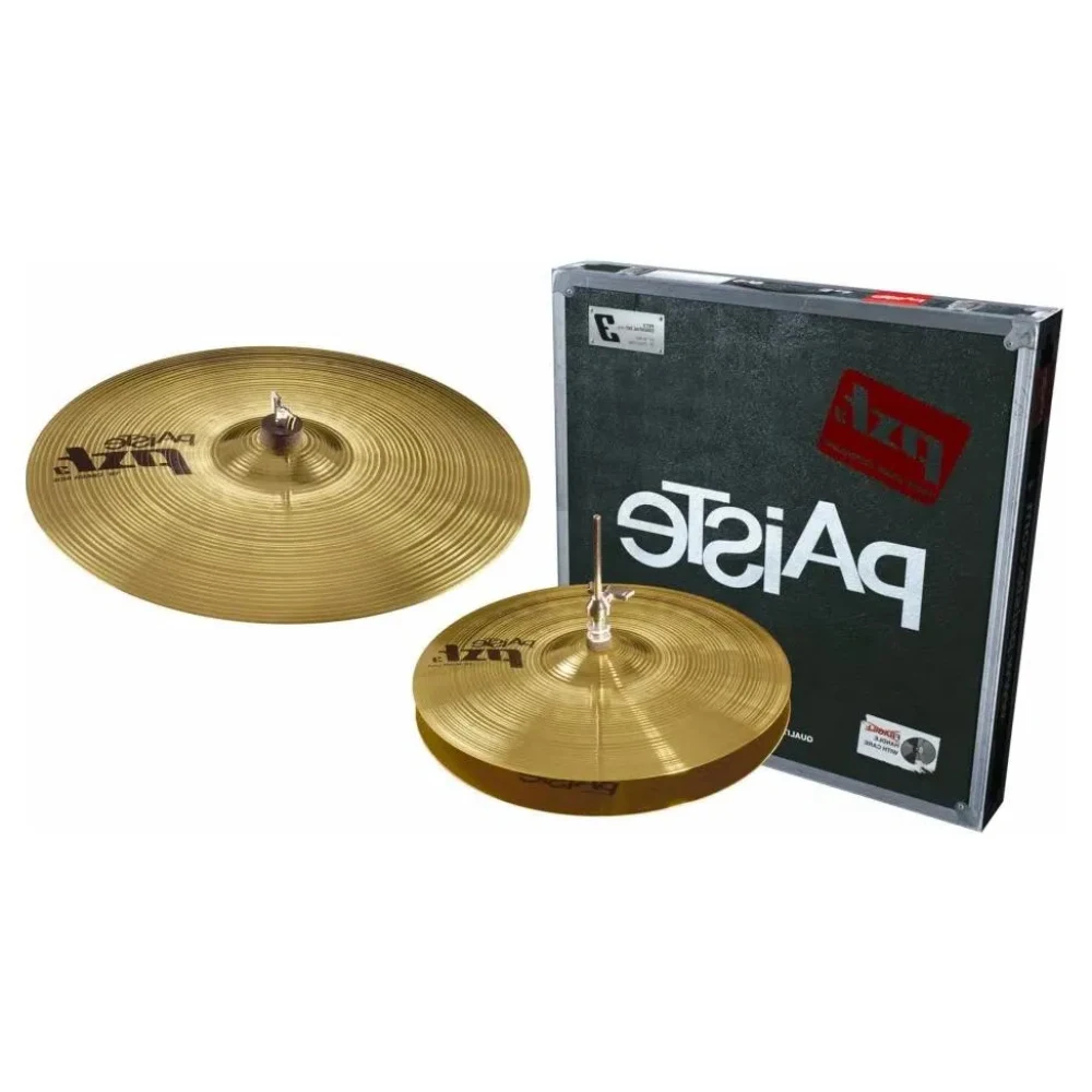 Set de Platillos Paiste Hi-Hat 13" y Crash 18"