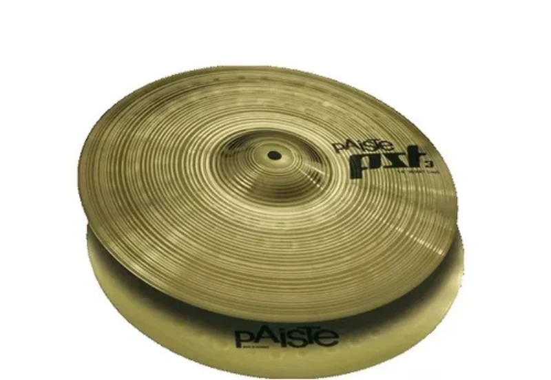 Set de Platillos Paiste Hi-Hat 13" y Crash 18" - Imagen 2