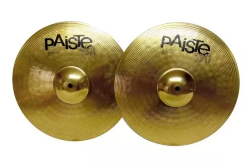 Juego de Platillos Paiste 101 Brass 14" Hi-Hat y 18" Crash